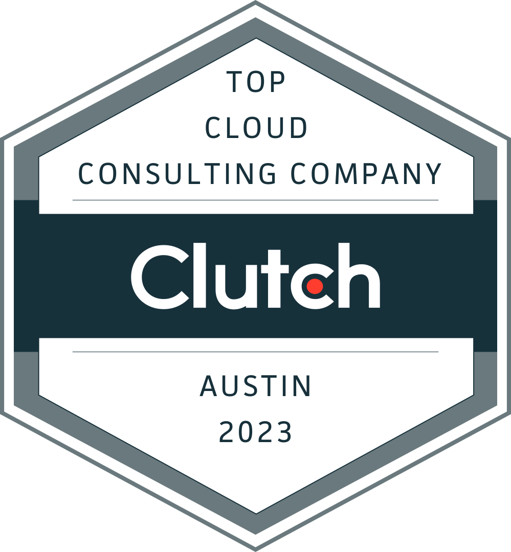 Clutch badge for top consulting company - Austin, 2023
